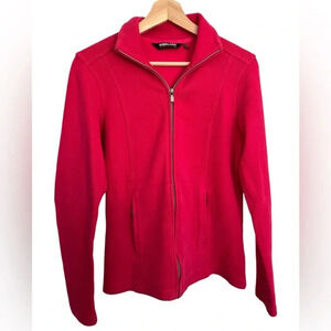 Kirkland pink zip up vest size